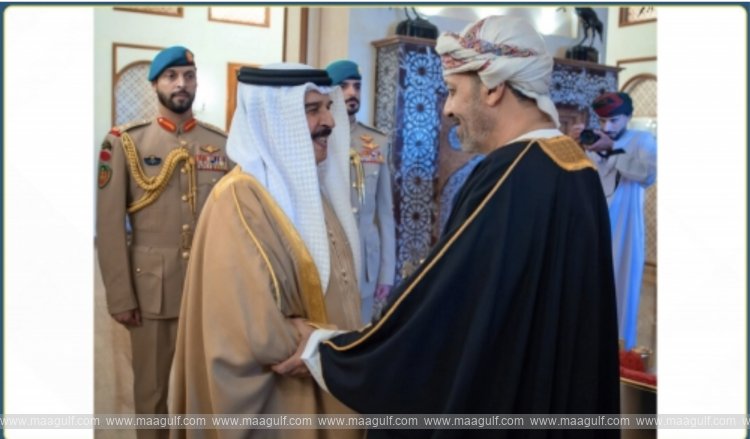 HM King Receives Omani Interior Minister In Manama
